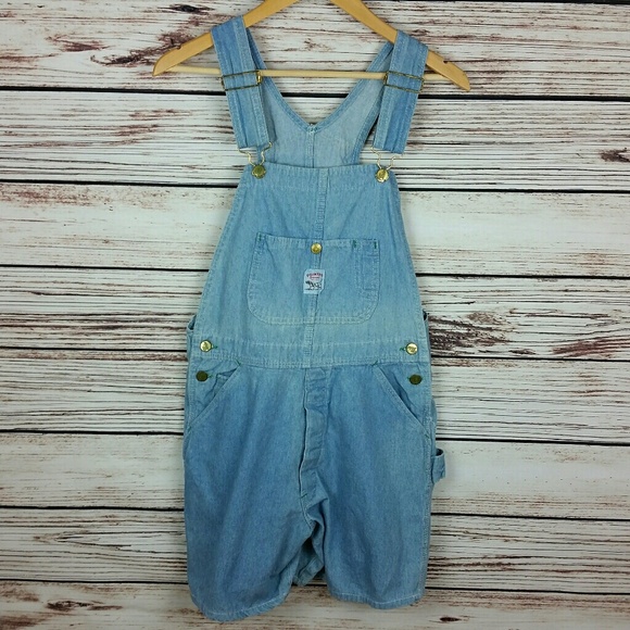 Pointer Brand Other - Vtg Pointer Brands Denim Shorts Overalls 30